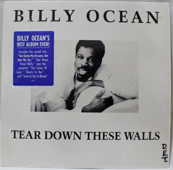 画像1: BILLY OCEAN/TEAR DOWN THESE WALLS (1)