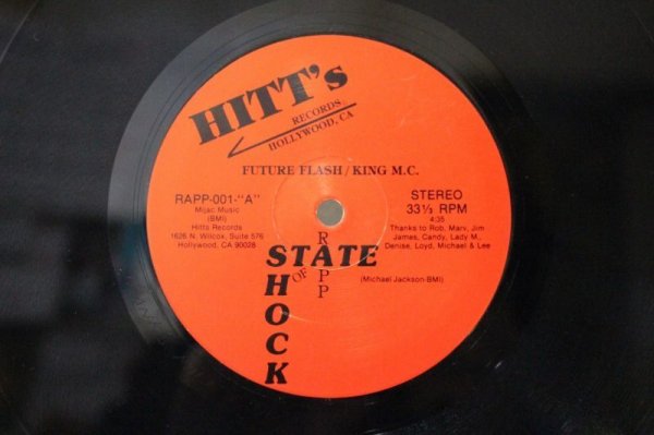 画像1: FUTURE FLASH/KING M.C./STATE OF SHOCK/12INCH (1)