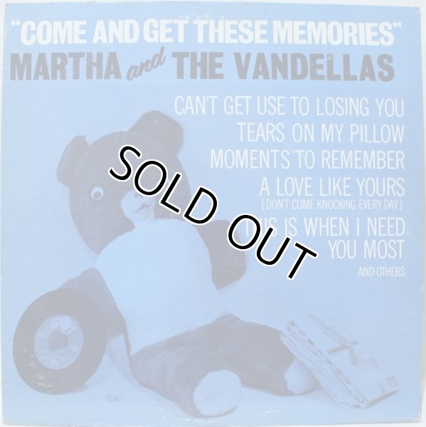 画像1: MARTHA AND THE VANDELLAS / COME AND GET THESE MEMORIES (1)