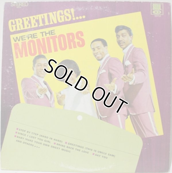 画像1: THE MONITORS / GREETINGS WE'RE THE MONITORS (1)