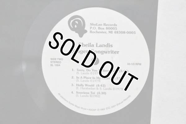 画像3: SHEILA LANDIS / SINGER / SONGWRITER / REISSUE (3)