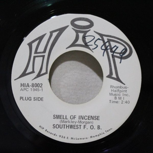画像1: Southwest F.O.B. / Smell Of Incense / 7"Single (1)