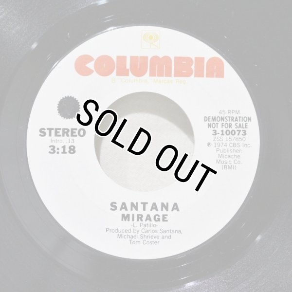 画像1: Santana / Mirage / 7"Single (1)