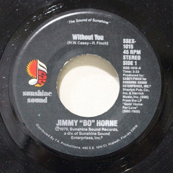 画像1: Jimmy "Bo" Horne / Without You / 7"Single (1)