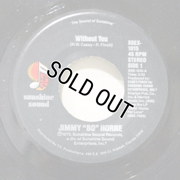 画像1: Jimmy "Bo" Horne / Without You / 7"Single (1)