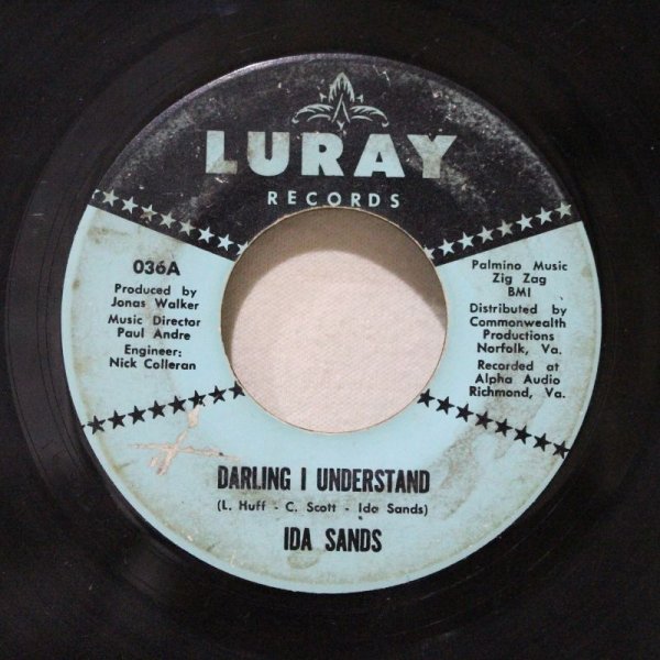 画像1: Ida Sands / Darling I Understand / A Theme For Rapping / 7"Single (1)