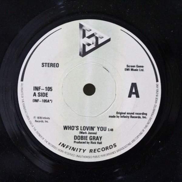 画像1: Dobie Gray / Who's Lovin' You / 7"Single (1)