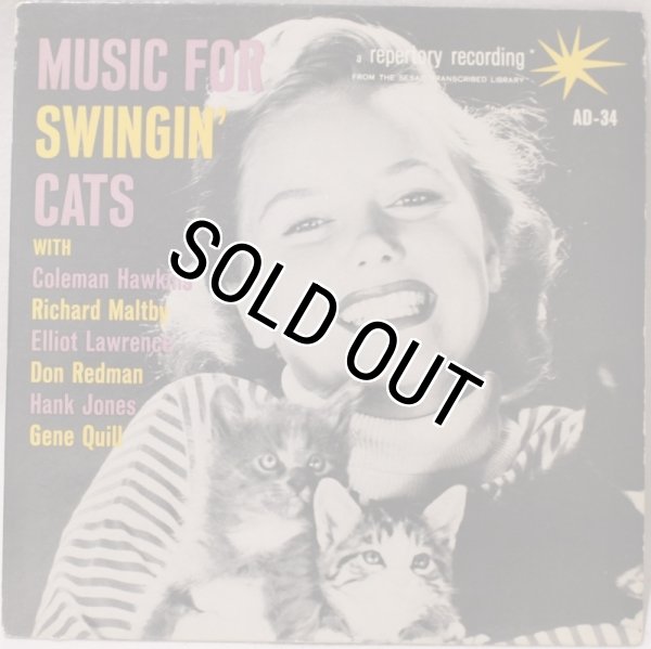 画像1: Various / Music For Swingin' Cats / 7"Single (1)