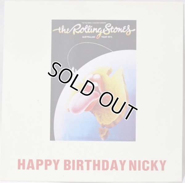 画像1: The Rolling Stones / Happy Birthday Nicky (1)
