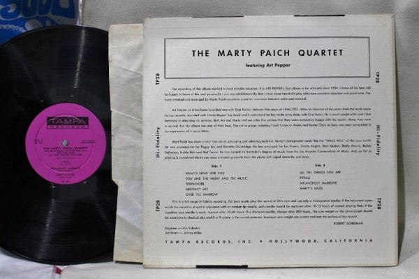 Marty Paich Quartet Featuring Art Pepper - BLUESOUL RECORDS