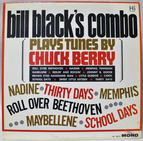 画像1: Bill Black's Combo / Plays Tunes By Chuck Berry (1)