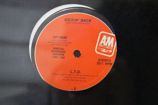 画像3: L.T.D. / Kickin' Back / 12”/ Sealed (3)