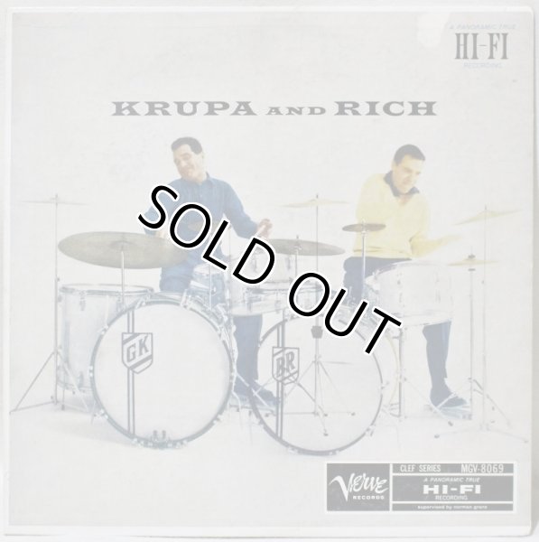 画像1: Gene Krupa And Buddy Rich / Krupa And Rich (1)