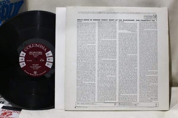 画像2: Miles Davis / In Person, Friday Night At The Blackhawk, San Francisco, Volume I / Canada (2)
