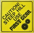 画像1: First Gear / Caution! Steep Hill Use (1)