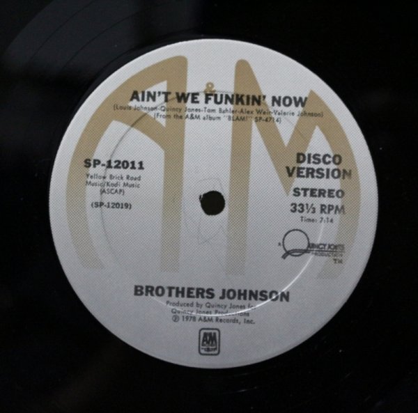 画像1: Brothers Johnson / Ain't We Funkin' Now / 12" (1)