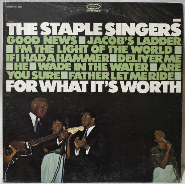 画像1: The Staple Singers / For What It's Worth (1)