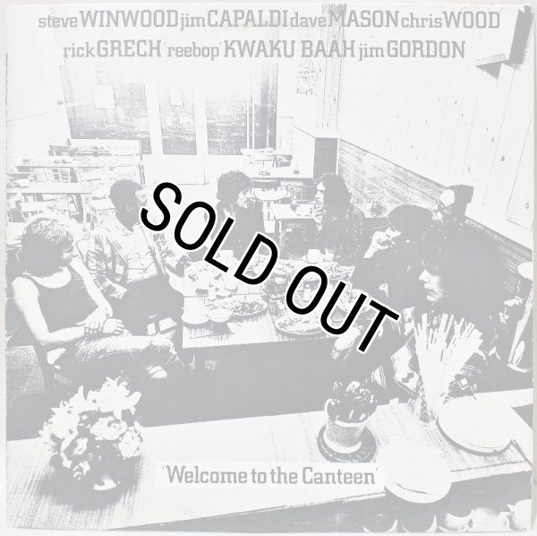 画像1: Steve Winwood, Jim Capaldi, Dave Mason, Chris Wood / Welcome To The Canteen (1)