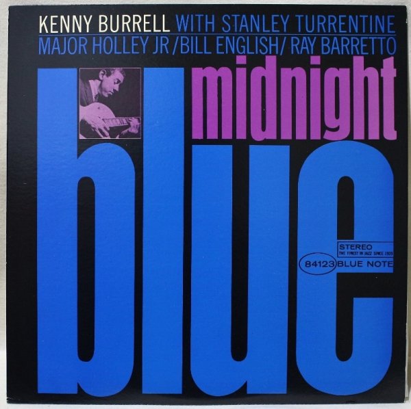 画像1: Kenny Burrell / Midnight Blue / キング / 日本盤 (1)