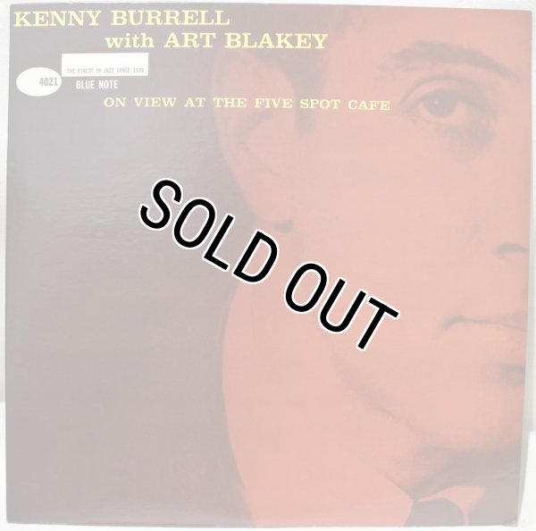 画像1: Kenny Burrell / On View At The Five Spot Cafe /  Reissue, Mono (1)