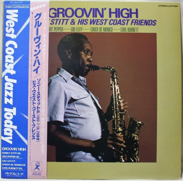 画像1: Sonny Stitt & His West Coast Friends / Groovin' High / Yupiteru / 日本盤 (1)