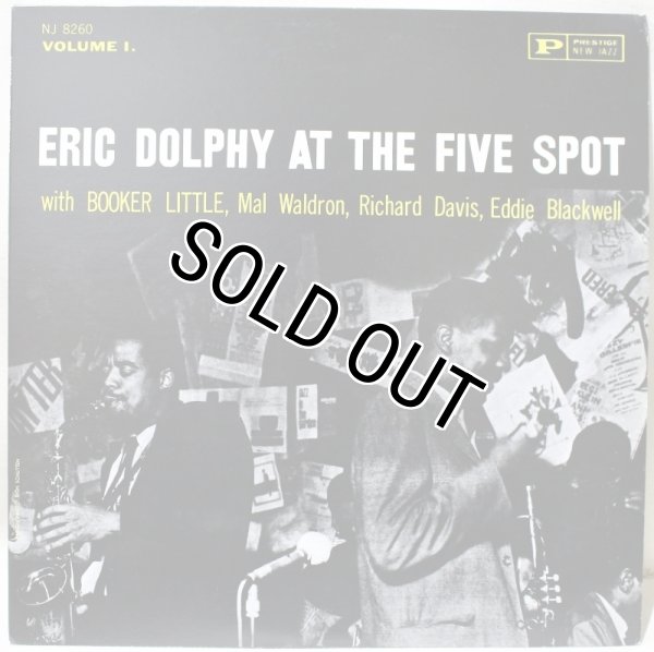 画像1: Eric Dolphy / At The Five Spot, Volume 1 / 東芝EMI / 日本盤 (1)