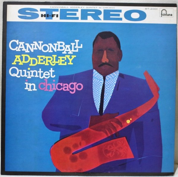 画像1: Cannonball Adderley Quintet / In Chicago /Nippon Phonogram / 日本盤 (1)