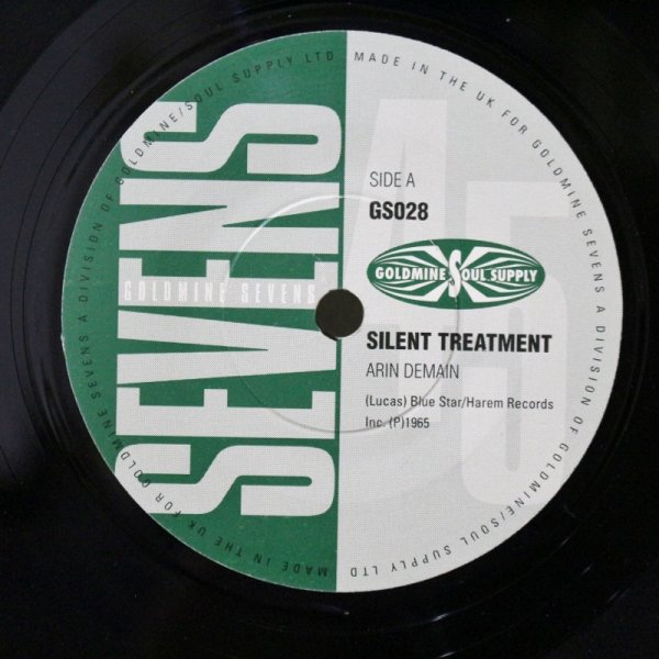 画像1: Arin Demain / Paris / Silent Treatment / Sleepless Nights / 7"Single (1)