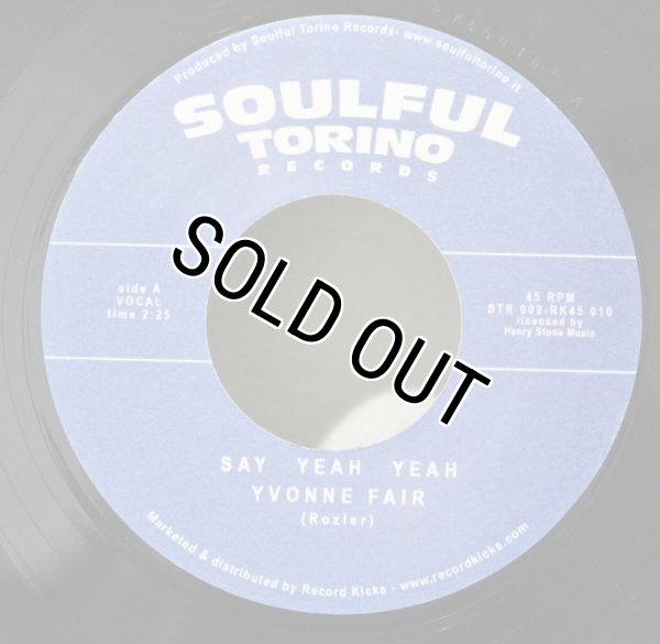 画像1: Yvonne Fair / Little Denice / Say Yeah Yeah / Check Me Out / 7"Single (1)