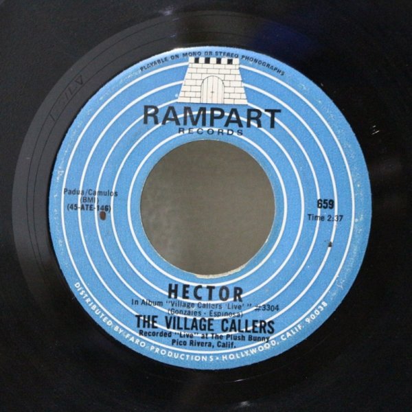 画像1: The Village Callers / Hector / I'm Leaving / 7"Single (1)