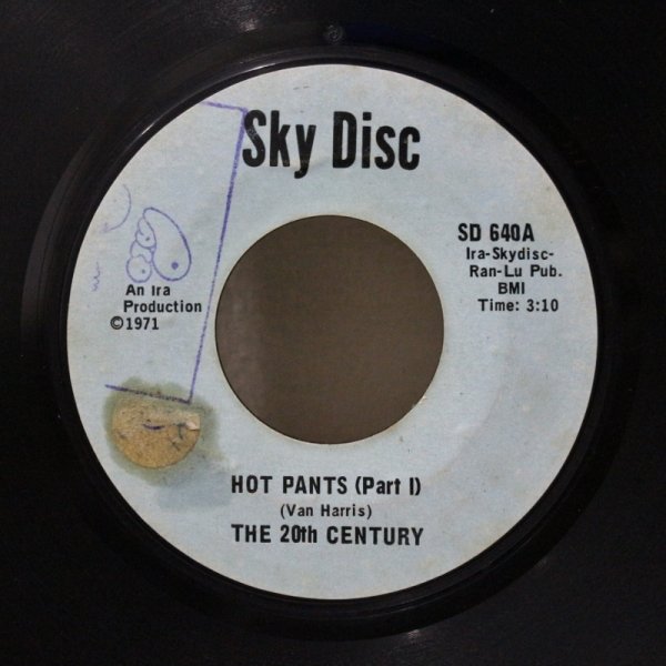 画像1: The 20th Century / Hot Pants / 7"Single (1)