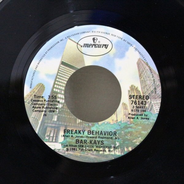 画像1: Bar-Kays / Freaky Behavior / 7"Single (1)
