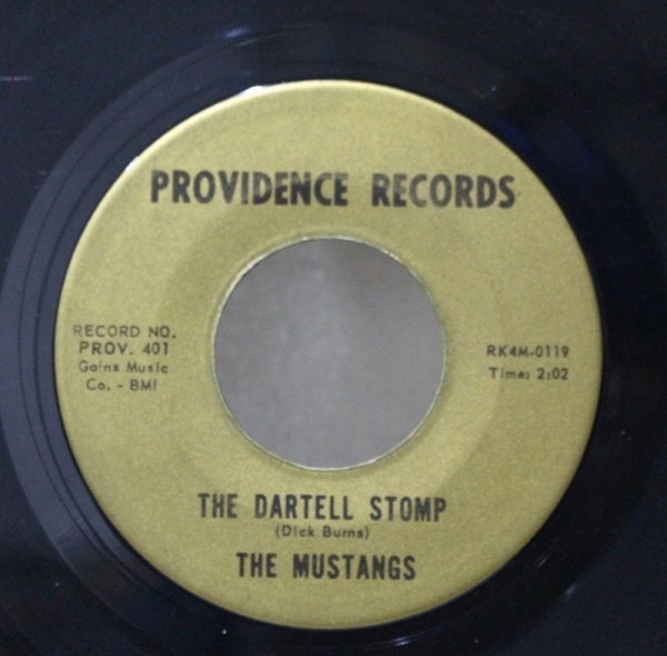画像1: The Mustangs / The Dartell Stomp / Lazy Love / 7"Single (1)