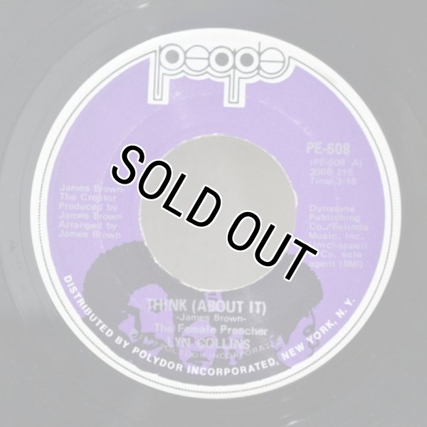 画像1: Lyn Collins / Think (About It) / Ain't No Sunshine / 7"Single (1)