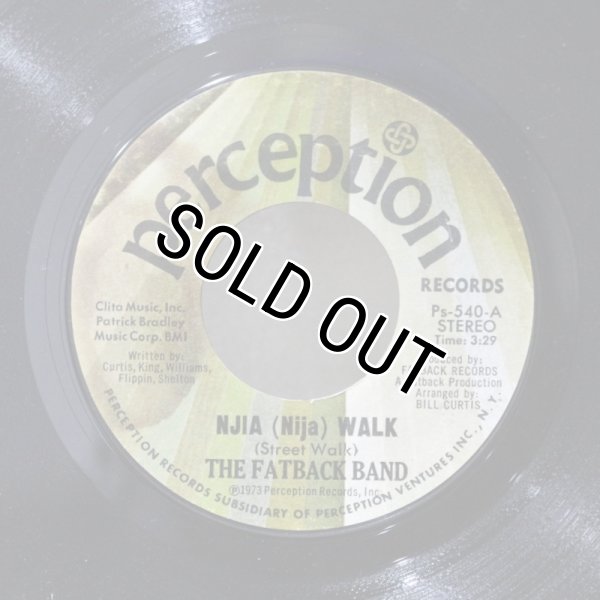 画像1: The Fatback Band / Njia (Nija) Walk (Street Walk) / 7"Single (1)