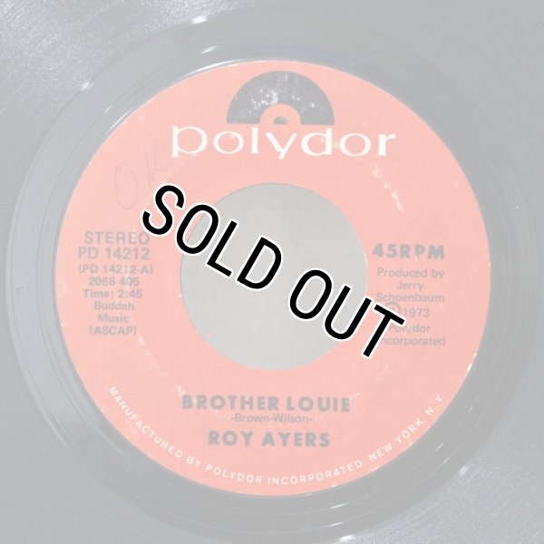 画像1: Roy Ayers / Brother Louie / Virgo Red / 7"Single (1)