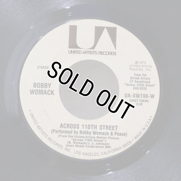 画像1: Bobby Womack / Across 110th Street / 7"Single (1)