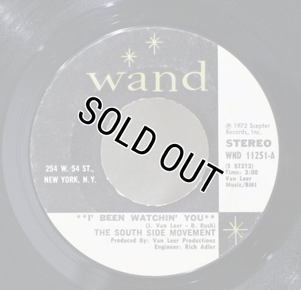 画像1: The South Side Movement / I' Been Watchin' You / 7"Single (1)