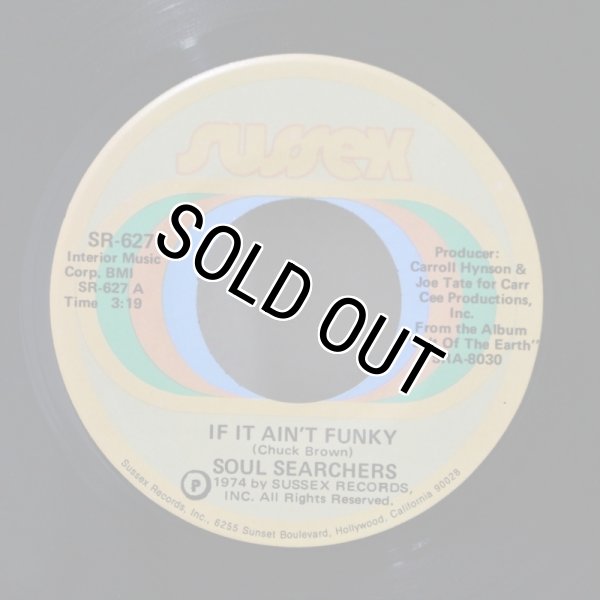 画像1: The Soul Searchers / If It Ain't Funky / 7"Single (1)