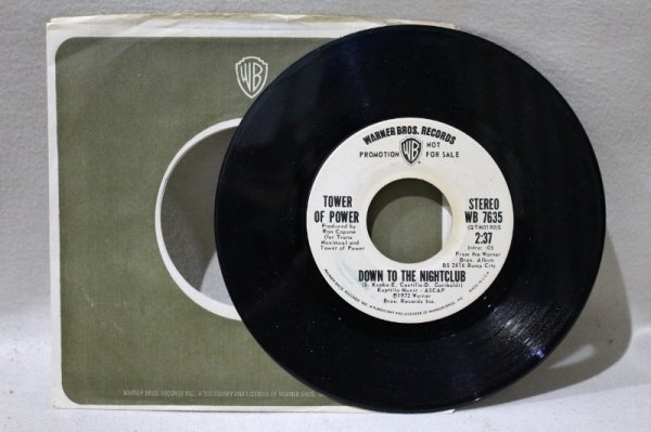画像2: Tower Of Power / Down To The Night Club / 7"Single (2)