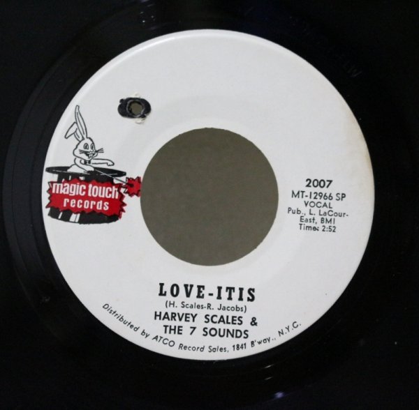 画像1: Harvey Scales & The 7 Sounds / Love Itis / Get Down / 7"Single (1)