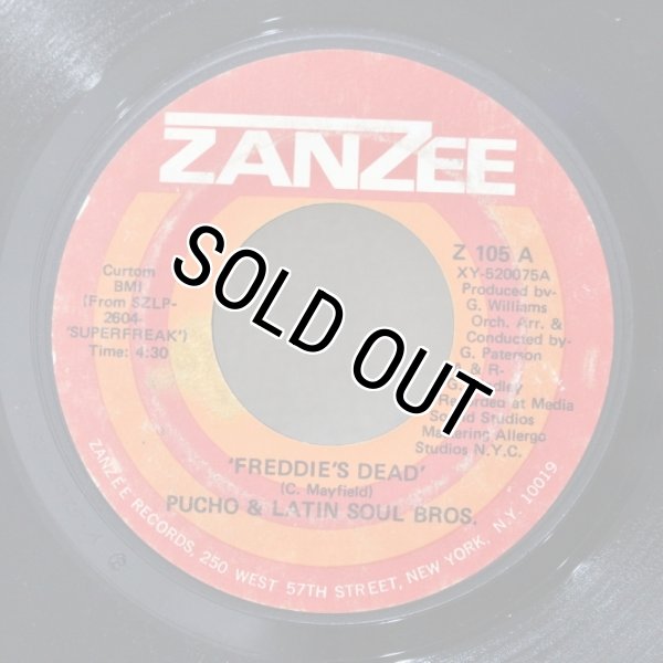 画像1: Pucho & Latin Soul Bros. / Freddie's Dead / One More Day / 7"Single (1)
