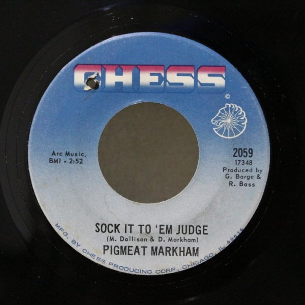 画像1: Pigmeat Markham / Sock It To 'Em Judge / 7"Single (1)