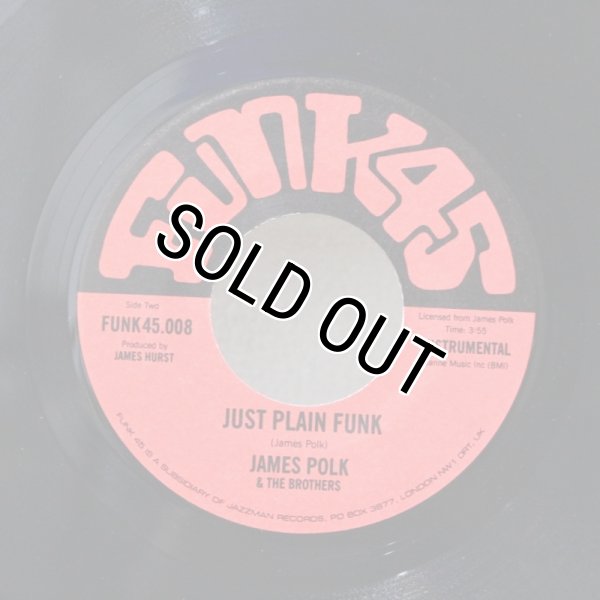 画像1: James Polk & The Brothers / Power Struggle / 7"Single (1)