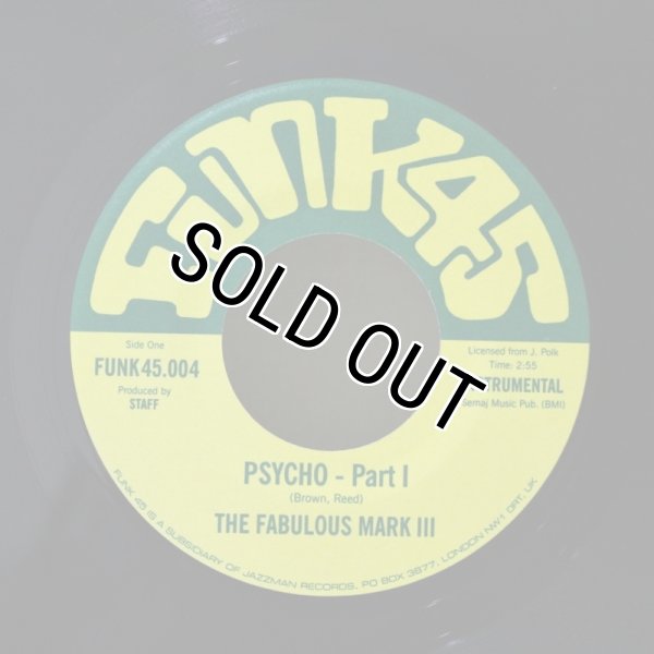 画像1: The Fabulous Mark III / Psycho / 7"Single (1)