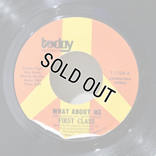 画像1: First Class / What About Me / 7"Single (1)