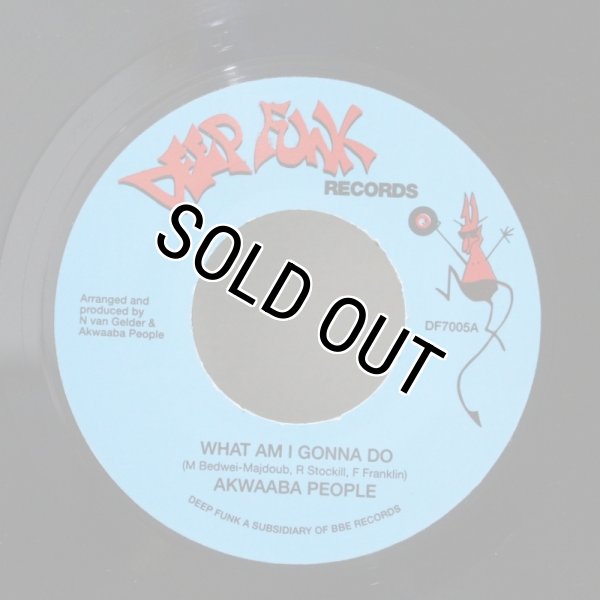 画像1: Akwaaba People / What Am I Gonna Do / 7"Single (1)