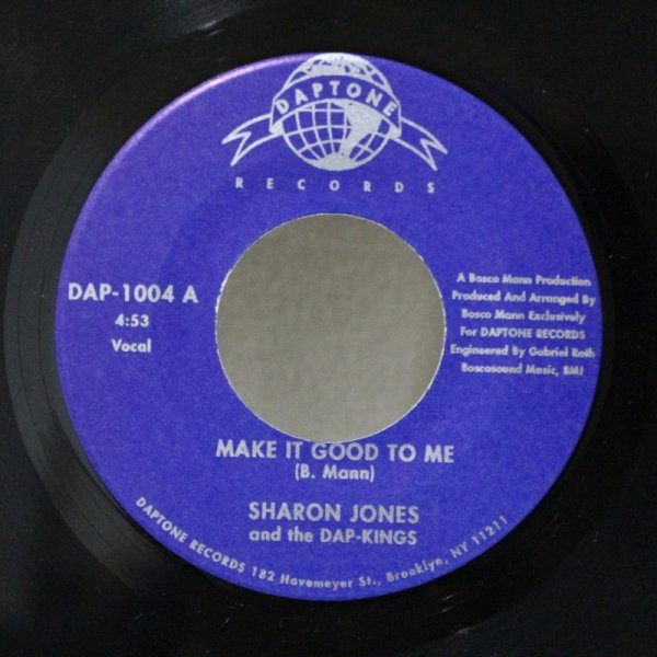 画像1: Sharon Jones And The Dap-Kings / Make It Good To Me / 7"Single (1)