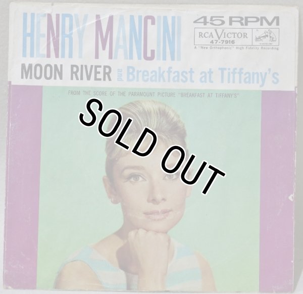 画像1: Henry Mancini / Moon River / 7"Single (1)