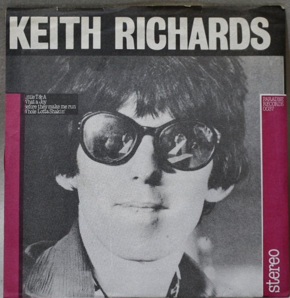 画像1: Keith Richards / Whole Lotta Shaking / 7"Single (1)